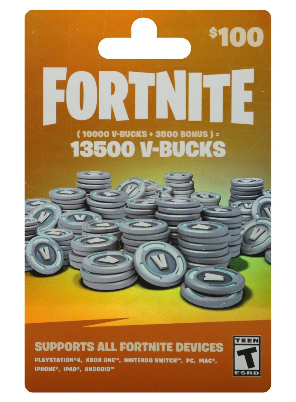 FORTNITE 13,500 V-BUCKS カード Fortnite 13500 V-Bucks Gift Card [Physical] - Walmart.com