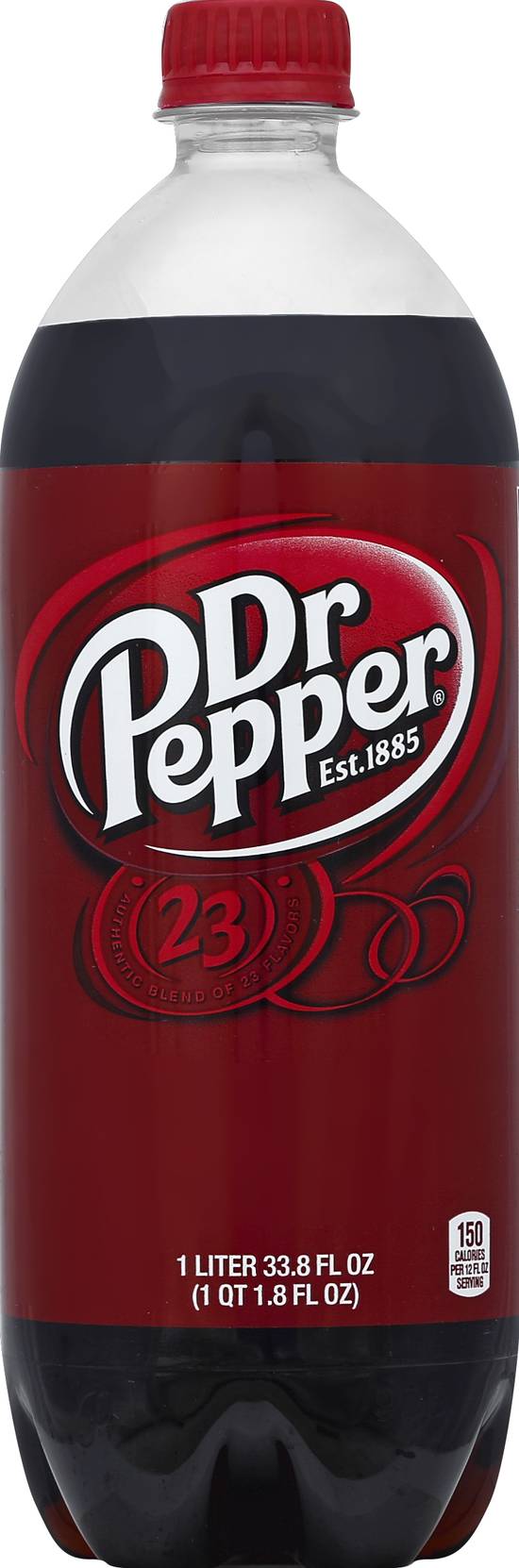 Dr Pepper Cola Original Soda (33.8 fl oz)