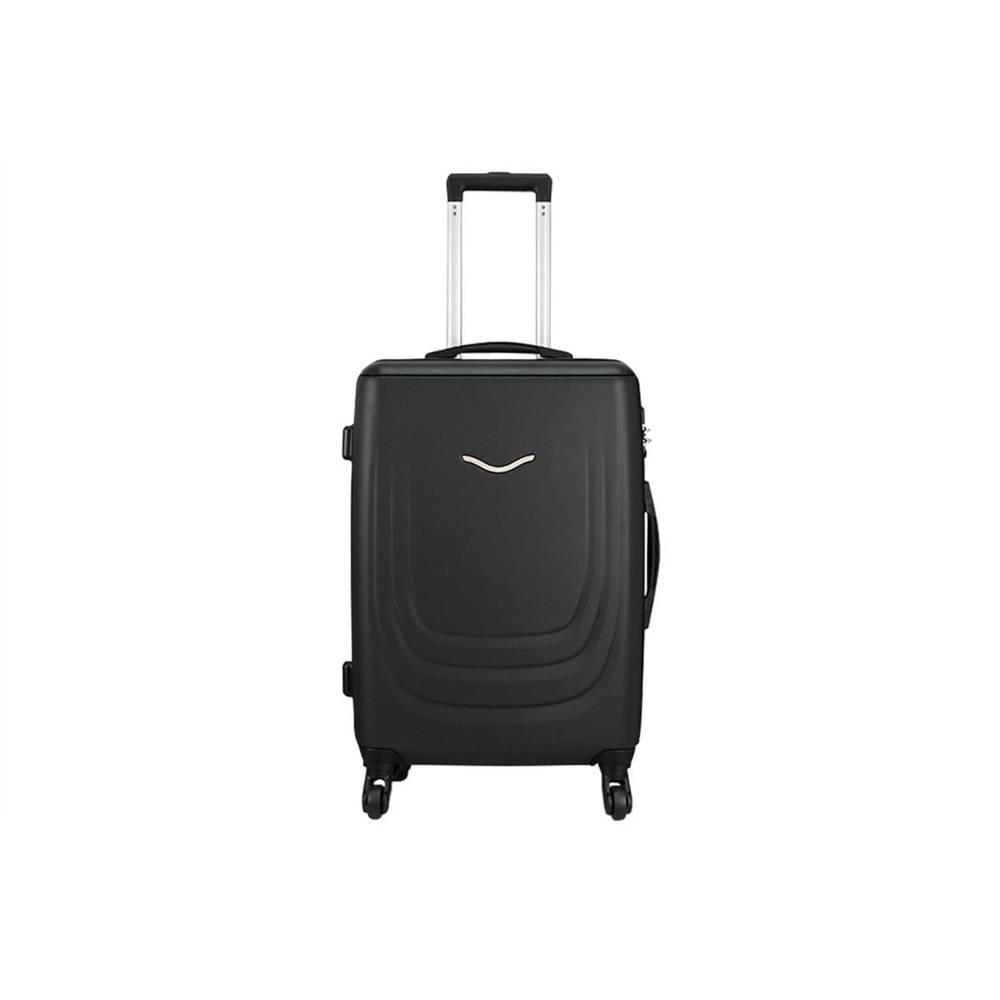 Carrefour mala abs para viagem preto (64 cm)