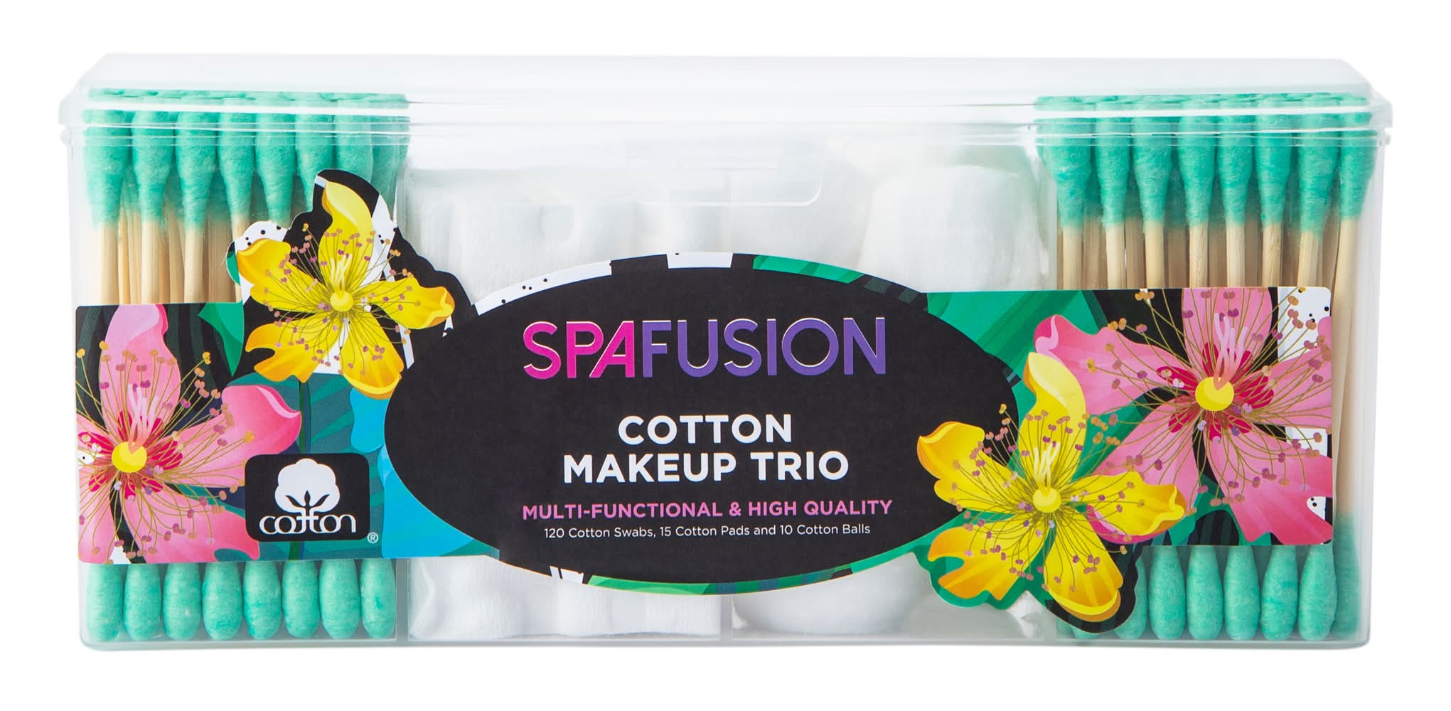 Spa Fusion Cotton Makeup Trio (Styles May Vary)