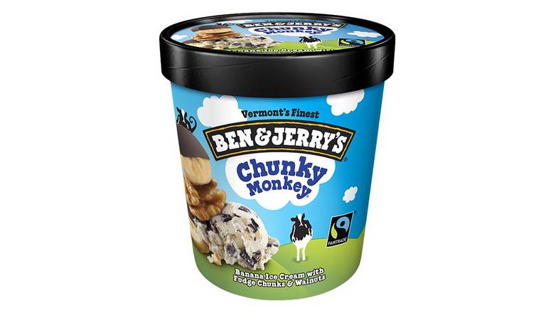 Ben & Jerrys Chunky Monkey Ice Cream