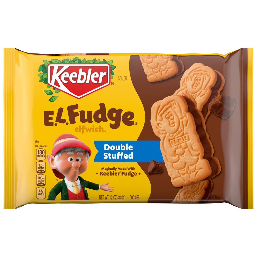 Keebler E.l Fudge Double Stuffed Cookies (12 oz)