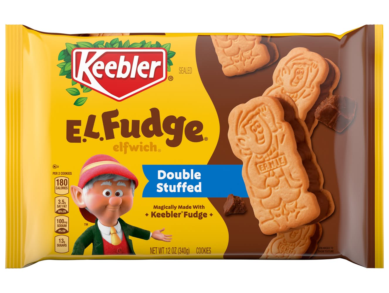 Keebler E.l Fudge Double Stuffed Cookies (12 oz)