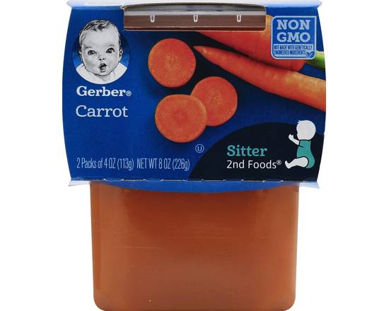 Gerber · 2nd Foods Carrot (2 x 4 oz)