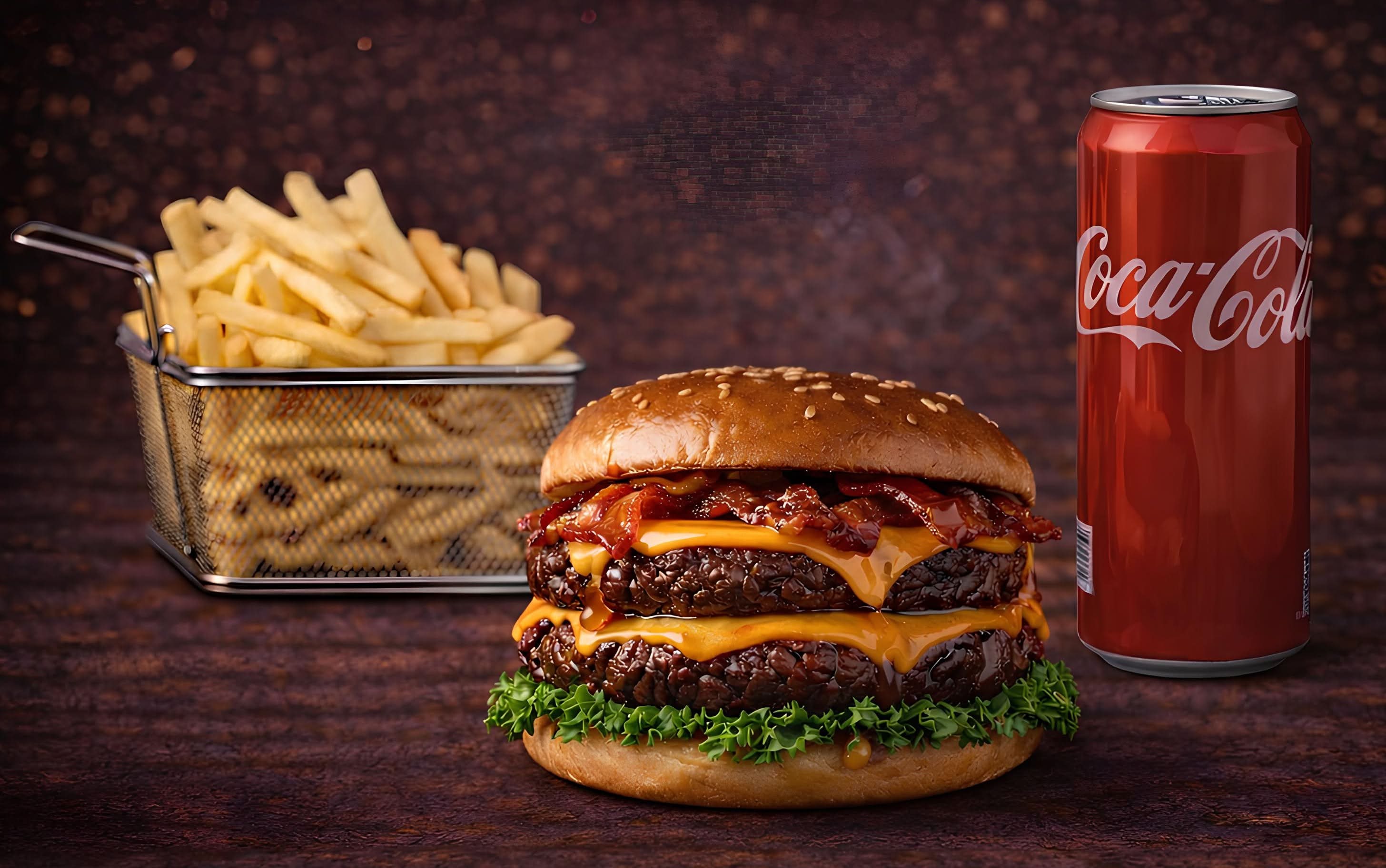 🥓 Menu Bacon Cheese | L’Expérience Fumée & Double Beef