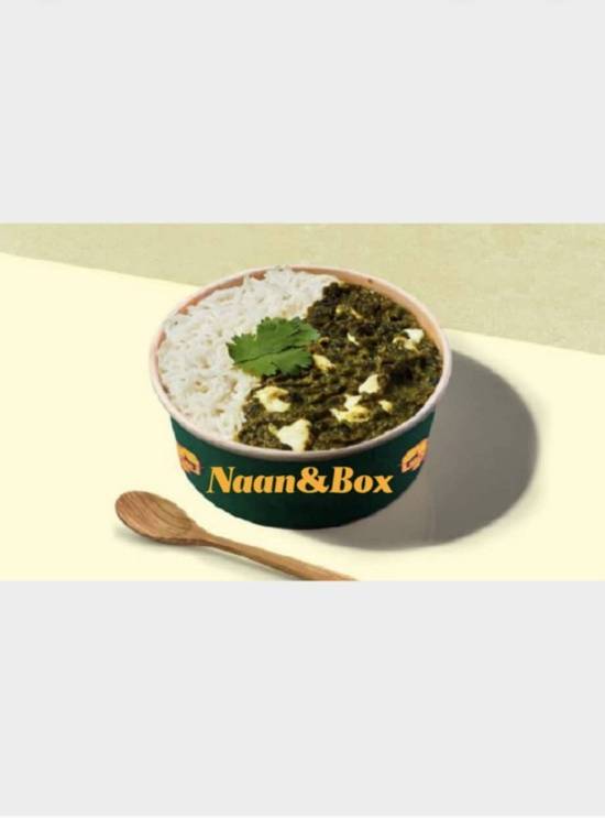 Menu BOX palak paneer