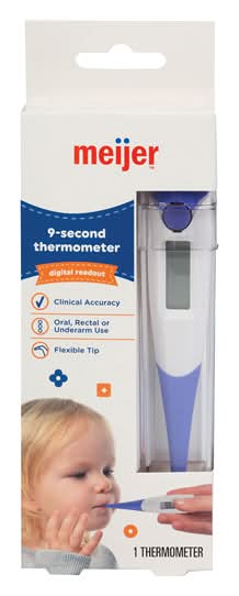 Meijer Baby 9-second Digital Thermometer