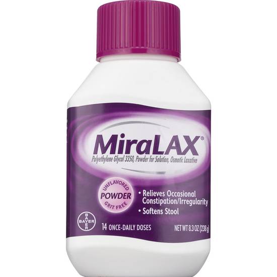 MiraLAX Laxative Powder, 8.3 OZ