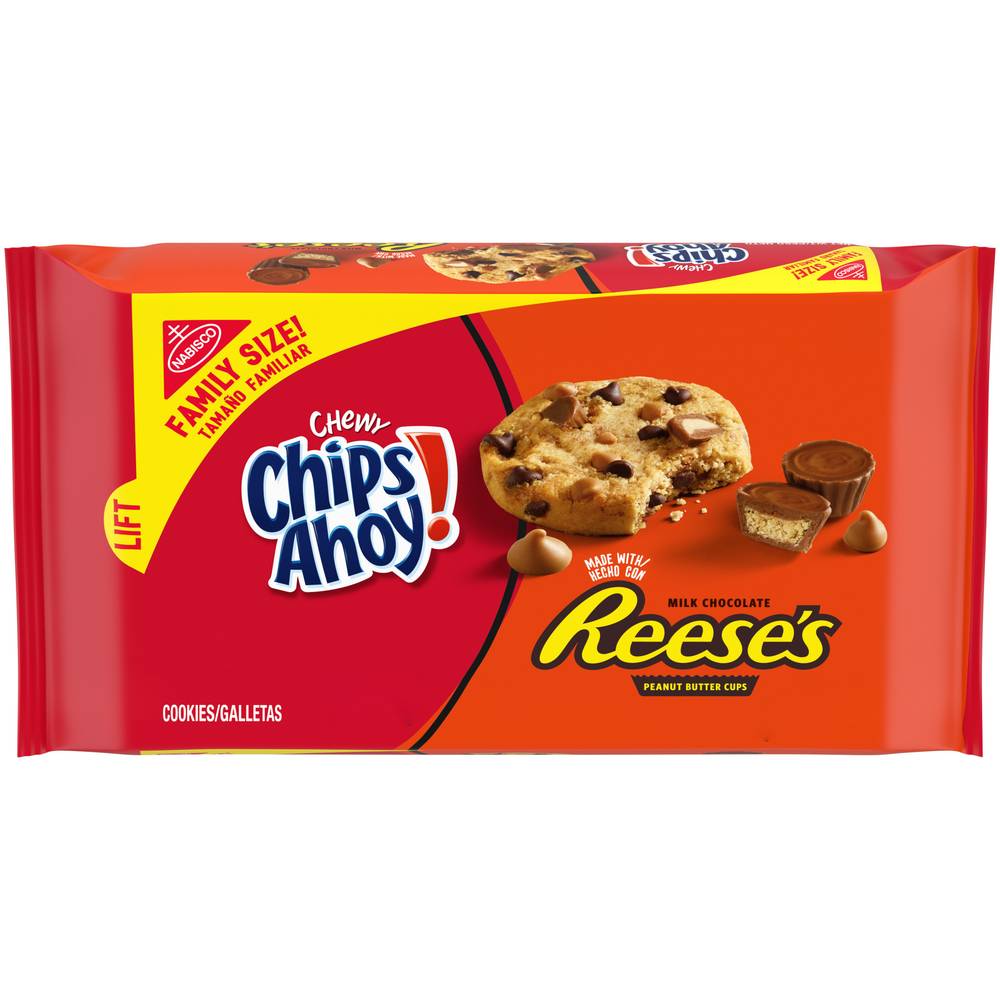 Chips Ahoy! Cookies With Peanut Butter Cups Family Size (14.3 oz)