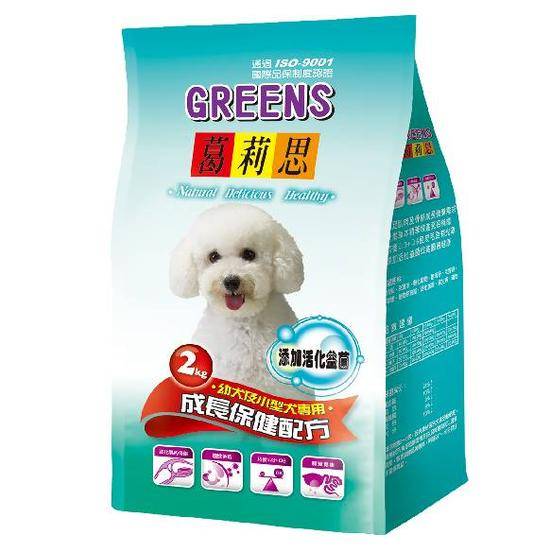 葛莉思幼犬及小型犬專用-成長保健配方2kg