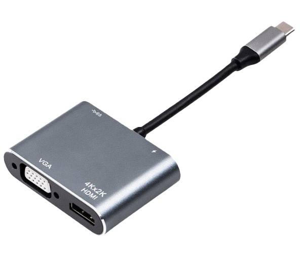 HARK Type C四合一轉接器 <1PC個 x 1 x 1PC個>
