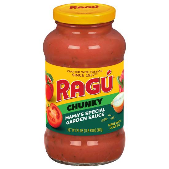 Ragú Chunky Mama's Special Garden Sauce