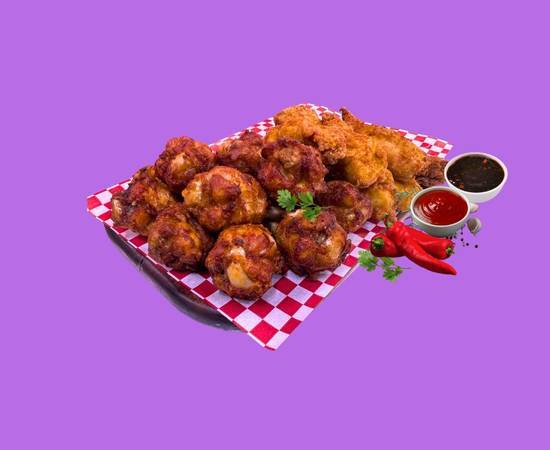 Mix Hot Tenders & Hot Wings🌶️🍗