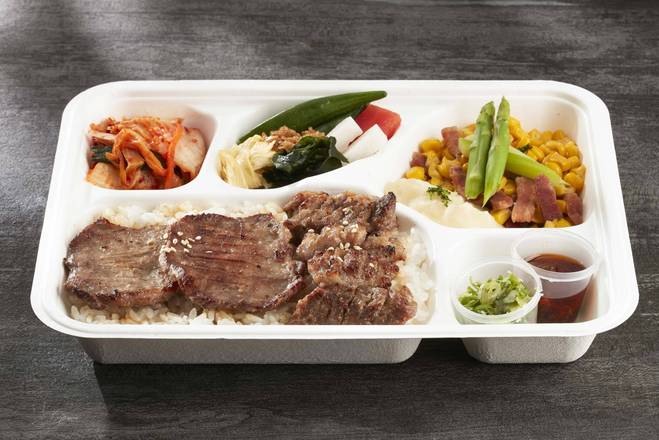 澳洲熟成冷藏牛舌與伊比利豬BELLOTA便當 Australian Exclusive Chilled Beef Tongue &  Ibérico de Bellota Pork Bento