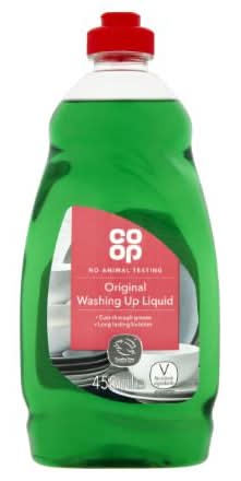 Co-op Washing Up Liquid Orgnl 450Ml