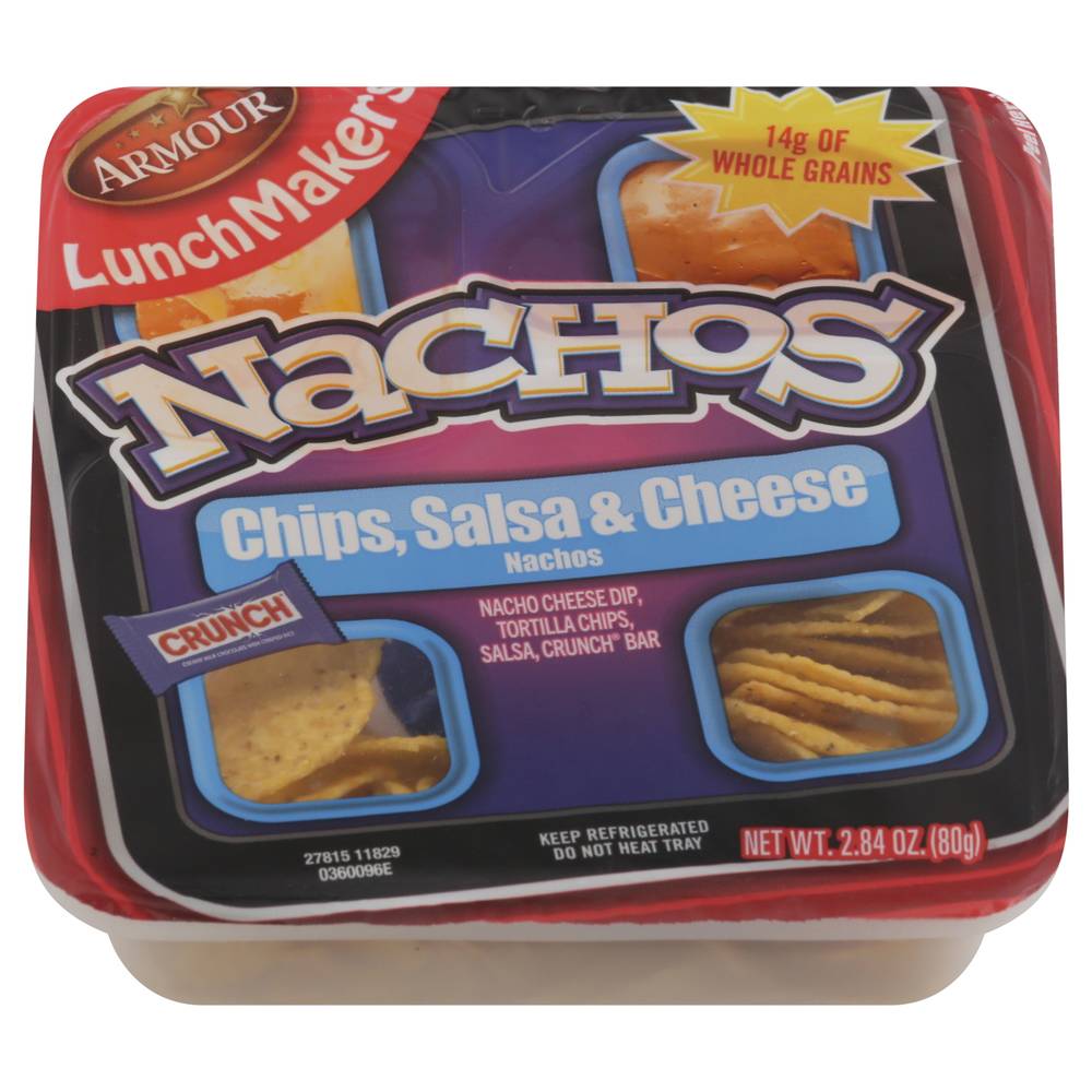 Lunchmakers Chips, Salsa & Cheese With Nerds Nachos