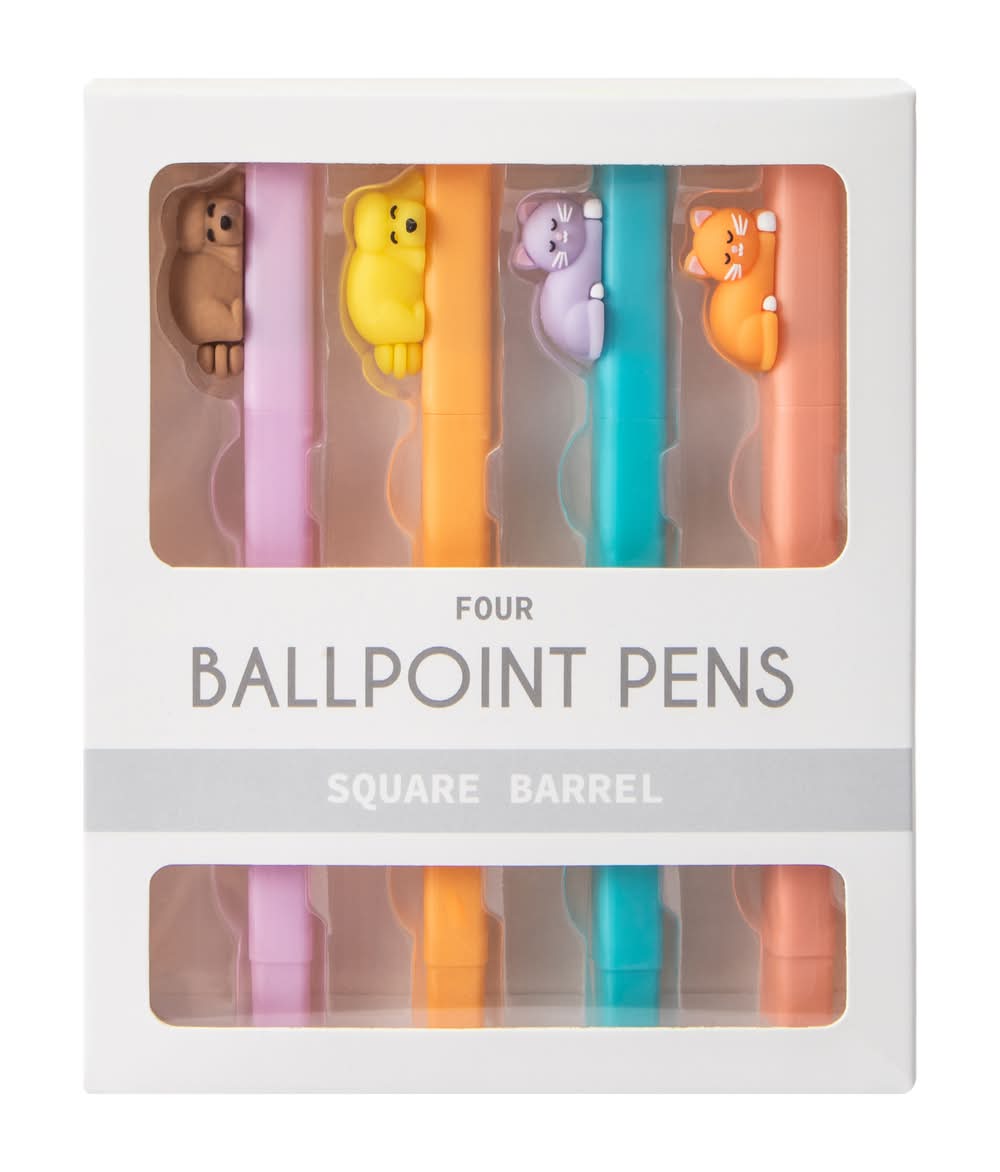 Ballpoint Pens 4-Pack