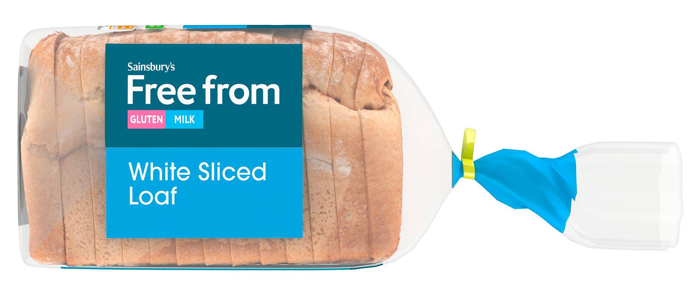 Sainsbury's Free From White Sliced Bread (535g)