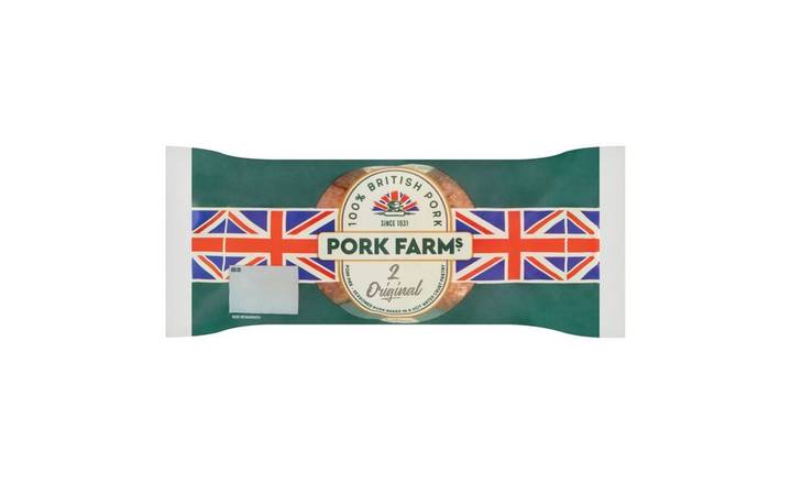 Pork Farms 2 Original Pork Pies 130g (378220) 