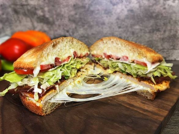 Order Chicken Club Sandwich food online from Sourdough Bread Deli store, Plano on bringmethat.com