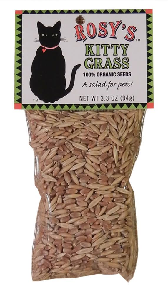 Rosy's 100% Organic Kitty Grass Seed Packet (3.3 oz)