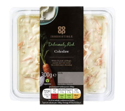 Co-op Irresistible Coleslaw 300g
