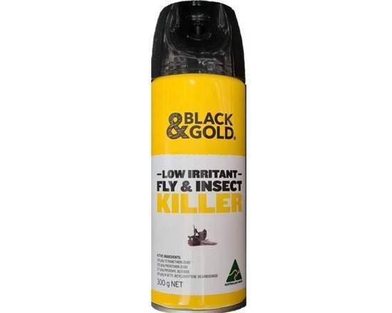 Black and Gold Low Irritant Fly & Insect Killer 300g