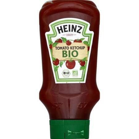 Ketchup bio HEINZ - le flacon de 500 ml