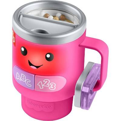 Fisher-Price Laugh & Learn Wake Up Coffee Mug, Pink