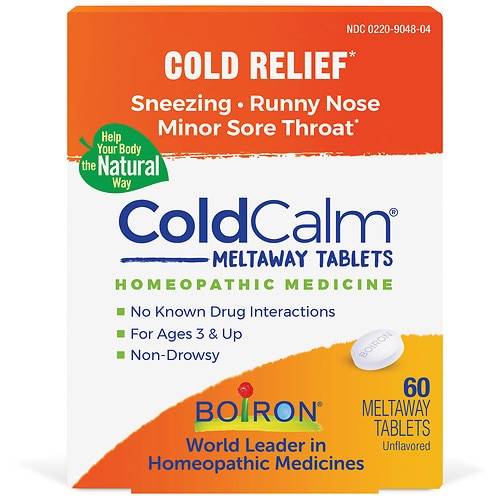 Boiron Coldcalm Homeopathic Cold Medicine - 60.0 ea