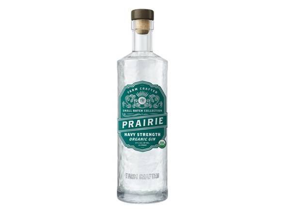 Prairie Organic Navy Strength Gin (750ml bottle)
