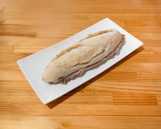Bocata de Jamón Asado con Queso