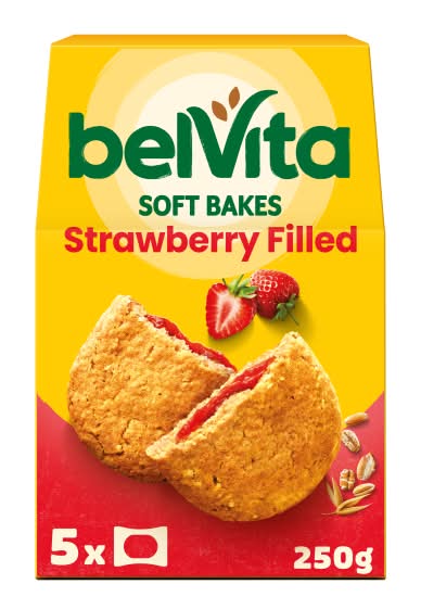 belVita Strawberry Filled Breakfast Biscuits (5 pack)