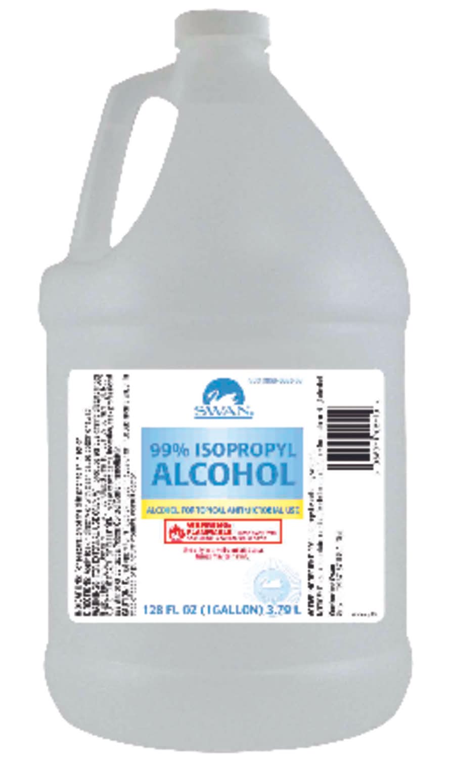 Swan 99% Isopropyl Alcohol 1 Gal 1 Pk