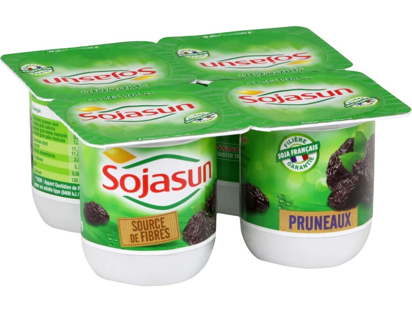 Sojasun - Dessert végétal au soja, pruneaux (4)