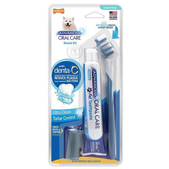 Nylabone Advanced Oral Care Dog Dental Kit (2.5 oz)