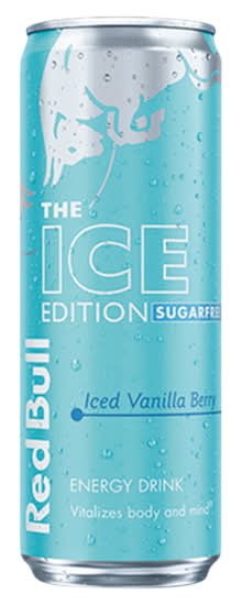 Red Bull Iced Vanilla Berry, Sugarfree Energy Drink (355ml)