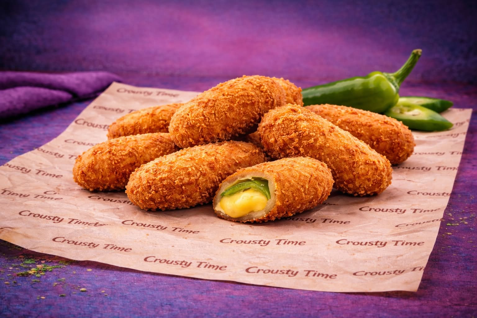8 pièces Jalapeños