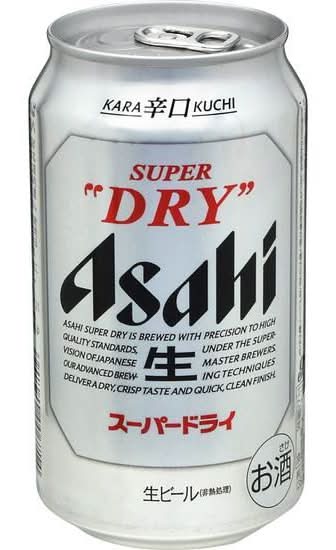 アサヒスーパードライ ビール (350mL)