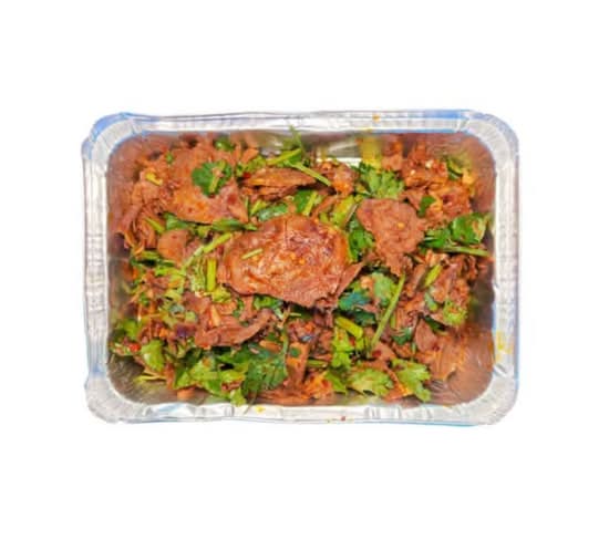 Beef Slice Salad w/Parsley (Party Tray) / 香菜牛肉拌(Party Tray)