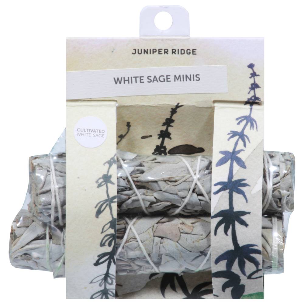 Juniper Ridge Cultivated White Sage Incense Minis