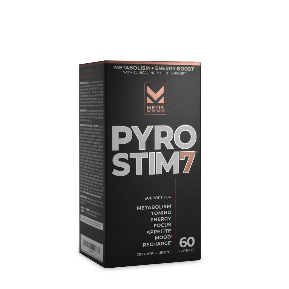 PYRO STIM® 7 Complex Thermogenic - 60 Capsules (60 Servings)