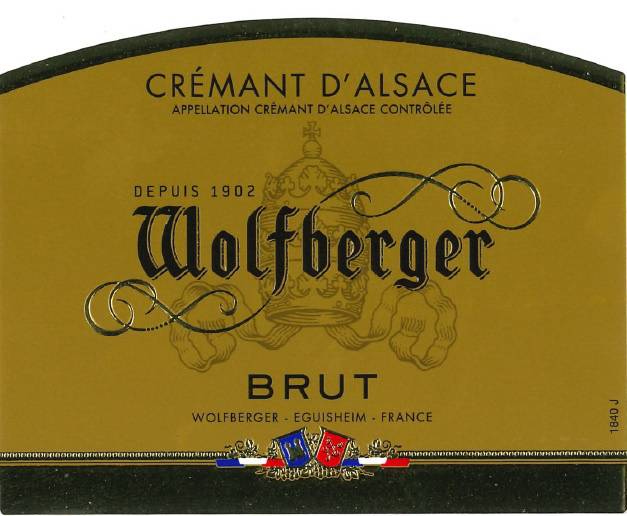 Wolfberger - Vin pétillant blanc crémant d'alsace (750ml)