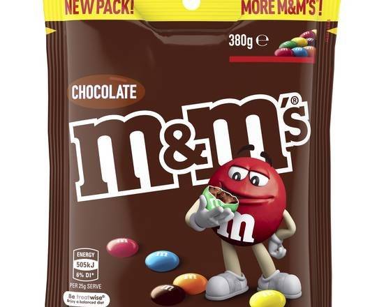 M&M Milk Chocolate Extra Large Bag 380g