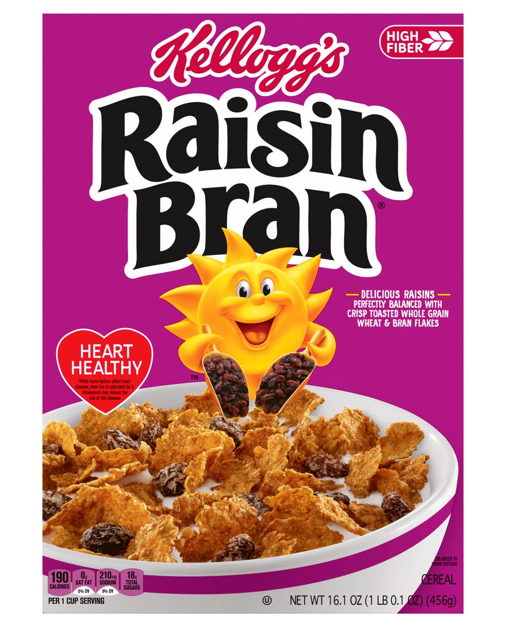 Kellogg's Raisin Bran Breakfast Cereal (16.1 oz)