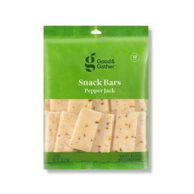 Good & Gather Pepper Jack Cheese Snack Bars (12 ct)