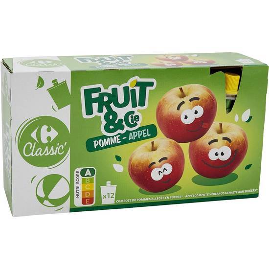 Carrefour Classic' - Compote pauvre en sucre, pomme (12)