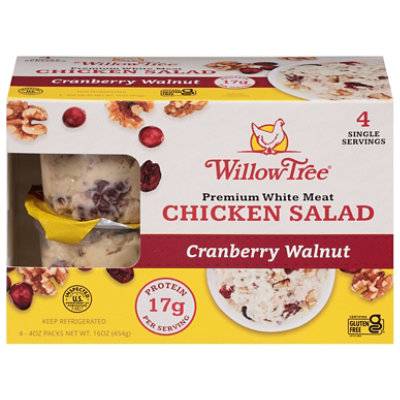 Willow Tree Cranberry Walnut Chicken Salad Snack-Pack - 16 Oz