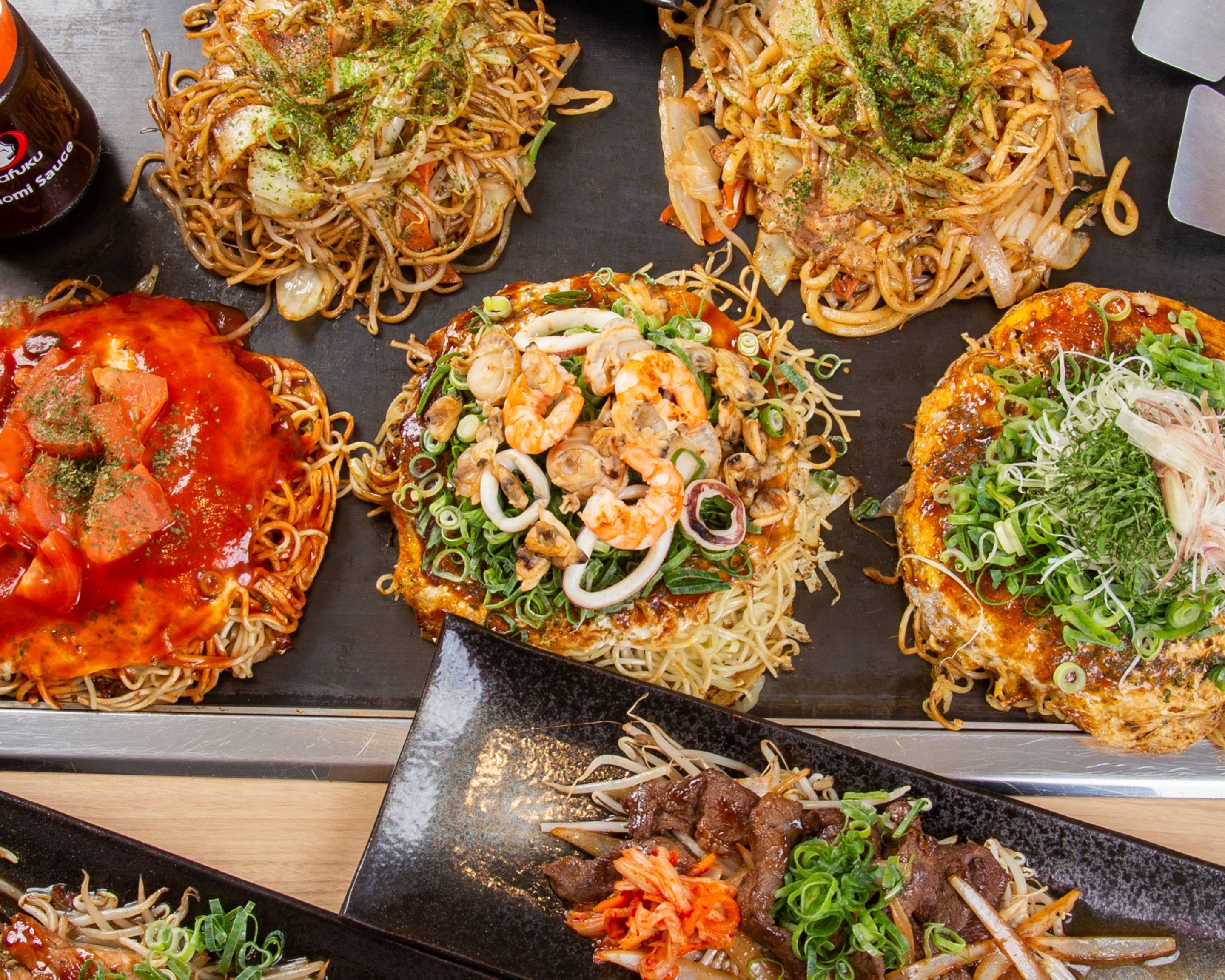 鉄板焼き・お好み焼き 万八 TEPPAN OKONOMIYAKI MANPACHIのデリバリー