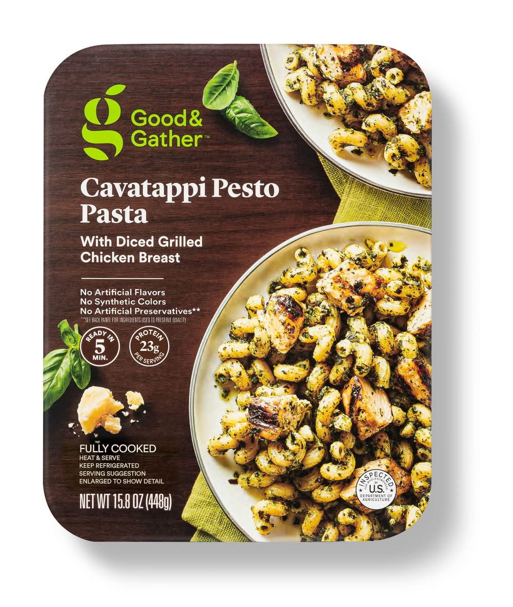 Good & Gather Cavattappi Pesto Pasta With Chicken